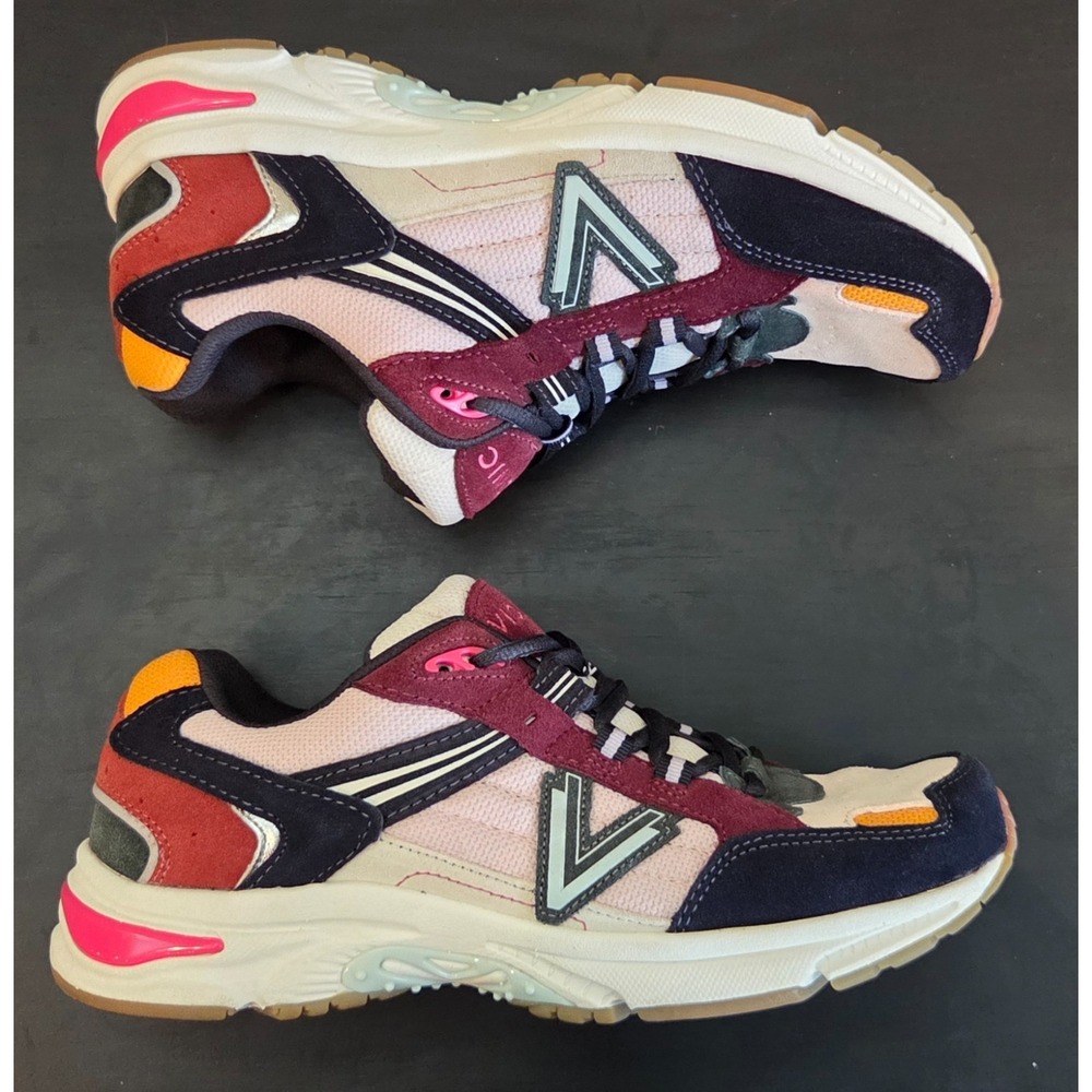 Womens Size 9 - Vionic 23Walk 2.0 Navy/Maroon/Pink/White - Picture 6 of 9